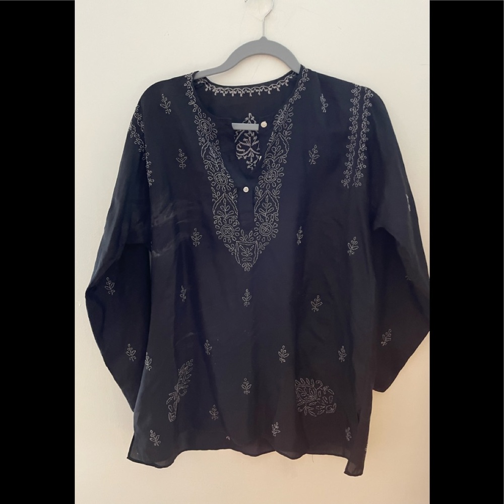 Summer silk blouse